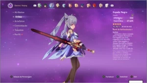XIAO E JADE PRIMITIVA + 6 PERSONAGENS T5 - Genshin Impact