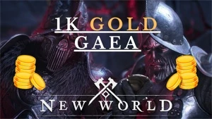 💸 1K GOLD NEW WORLD GAEA 💸