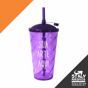 Copo Twister Roxo
