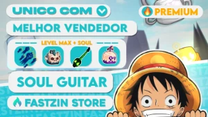 BLOX FRUITS - CONTA GHM E 🎸SOUL GUITAR APENAS R$ 4,59 - Roblox