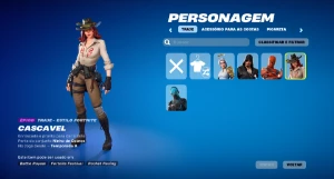 Conta Fortnite Skins de Passe