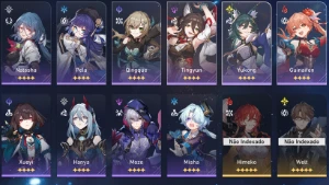 Conta Honkai: Star Rail (HSR) - Phainon E2S1 -