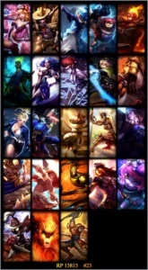 CONTA PLAT V S6 - League of Legends LOL