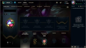 Conta LOL smurf Unranked 26 champs e 6 skins - League of Legends