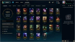 Conta LOL smurf Unranked 26 champs e 6 skins - League of Legends