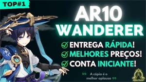 ✨ GENSHIN IMPACT CONTA COM WANDERE 5⭐ AR5-10 ✨