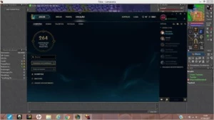 League of Legends conta - GOld 5 e 80 Skins LOL