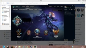 League of Legends conta - GOld 5 e 80 Skins LOL
