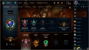 CONTA GRÃO MESTRE 500+PDL, TODOS OS CHAMPION,CRIADA SEASON2 - League of Legends LOL