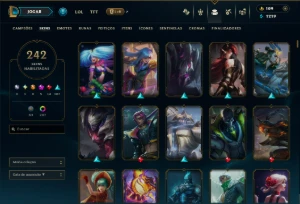 Conta Mestre | 100% Segura | +R$3.000 Gastos | Único Dono - League of Legends LOL