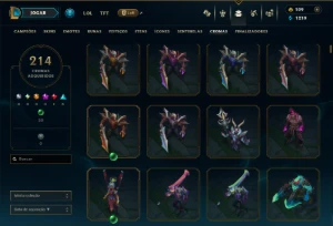 Conta Mestre | 100% Segura | +R$3.000 Gastos | Único Dono - League of Legends LOL