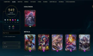 Conta Mestre | 100% Segura | +R$3.000 Gastos | Único Dono - League of Legends LOL