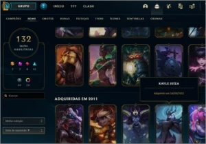 Conta com Janna Vitoriosa + Kayle Juíza + Conta Valorant - League of Legends LOL