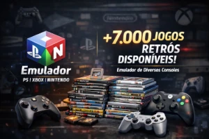 Emulador De Ps, Xbox E Nintendo (+7.000 Jogos) - Outros