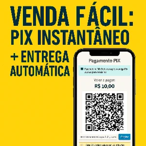 Script de Checkout com Pix e Entrega Automática de Produtos