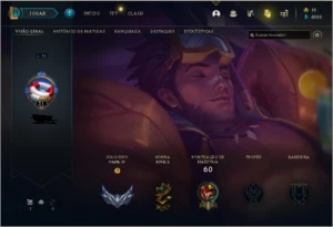 CONTA LOL COM 12 SKINS E NICK RARO - League of Legends