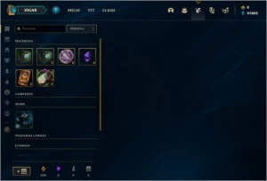Conta nível 30 com vários campeões e 40k de essência - League of Legends LOL