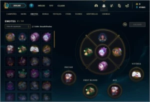 Conta nível 30 com vários campeões e 40k de essência - League of Legends LOL