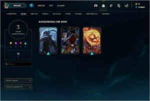 Conta nível 30 com vários campeões e 40k de essência - League of Legends LOL