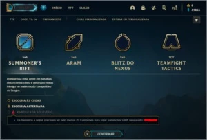 Conta nível 30 com vários campeões e 40k de essência - League of Legends LOL