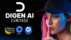 DIGEN AI [ULTRA MAX] | Sora 2 / Veo 3.1 / Runway PRO - Assinaturas e Premium