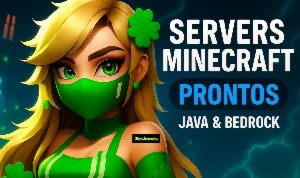 Minecraft Servers Prontos JAVA&BEDROCK