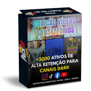 💸 Farm De Views: 4000+ Vídeos Satisfatórios | Slime & Asmr - Redes Sociais
