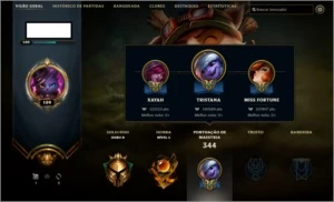 conta gold 2 honra 5 nv 110 - League of Legends LOL