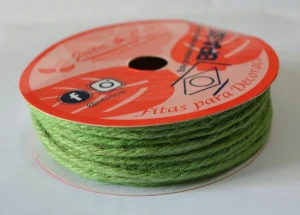 Fio de Juta 2010 - cores lisas - Artesanato e Personalizados