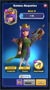 Clash Royale CV 14 Campeão Rainha Arqueira