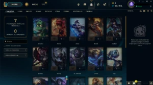 Conta de LoL platina IV, Mmr e conta de alto nivel. - League of Legends