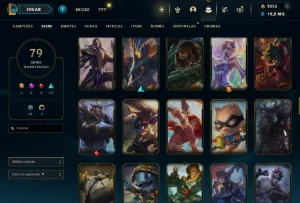 Conta Lol de 2013, 79 skins | 2,5k RP |  Cromas etc - League of Legends