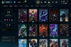 Conta Lol de 2013, 79 skins | 2,5k RP |  Cromas etc - League of Legends