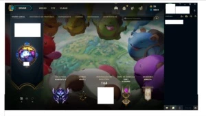 CONTA DIAMANTE 4 - League of Legends LOL