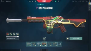 Conta de valorant com varias skins