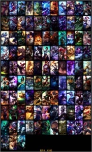 Possui os conteúdos das imagens - League of Legends LOL