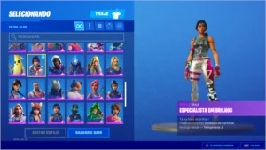 Conta com renegade + skins raras - Fortnite