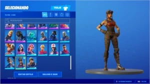 Conta com renegade + skins raras - Fortnite