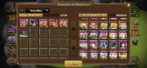 Conta Late game contendo 3 L/D - Summoners War