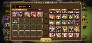 Conta Late game contendo 3 L/D - Summoners War