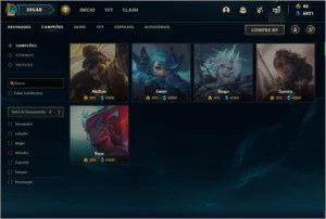 Conta LoL Gold IV  157 SKINS - League of Legends