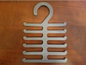 Cabide Organizador para 12 Gravatas e Cintos - Cores - Artesanato e Personalizados