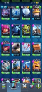 Conta Clash of Clans CV10 semifull— Clash Royale arena 15