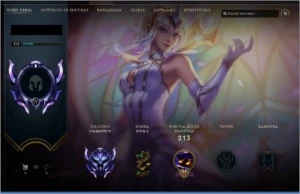 Conta LOL diamante 4