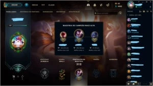 Conta de lol platina 2 com 53 skins + conta valorant plat 1 - League of Legends