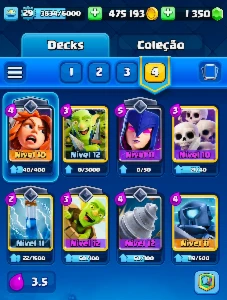 Conta Clash Royale Arena 15 | Oferta Por Tempo Limitado! 52%