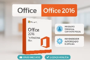 Office 2016 Professional Plus Vitalício - NF - Original