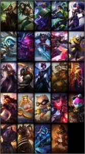 Conta D5-Todos Champs/9 P.R./Diamante S6,S5 e S4/26 Skins - League of Legends LOL