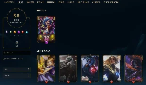 Conta League of Legends Full Acesso - 96 Champs e 50 Skins LOL