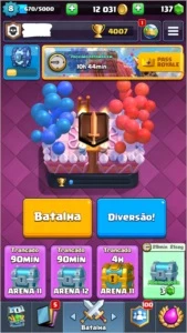 Conta desafiante 1 - Clash Royale